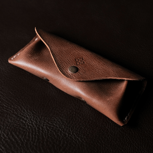 Case de Couro para Óculos - Proteção com Estilo