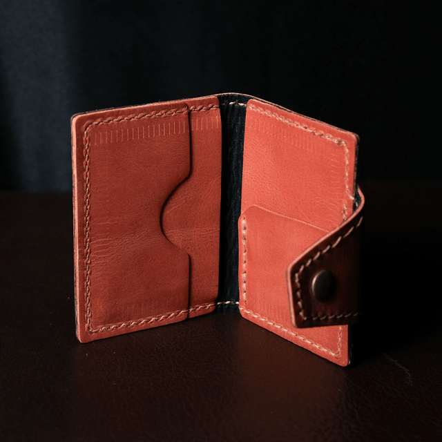 Carteira Coral - Compacta e Elegante