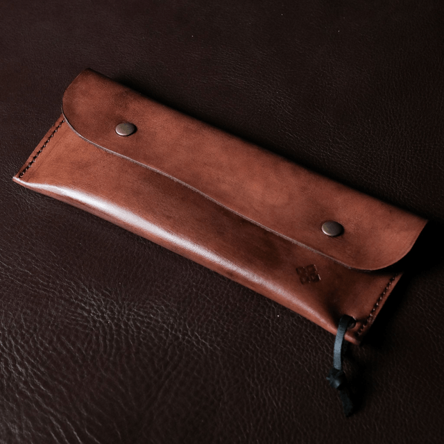 Case de Couro para Canetas - Proteção e Elegância G